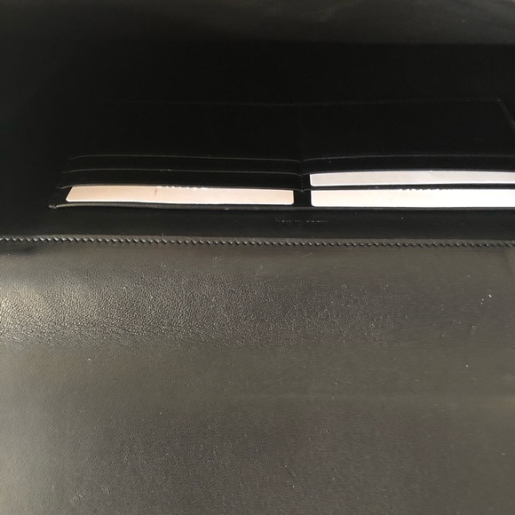 NWT Céline Leather Clutch with Flap - Picture 4 of 7